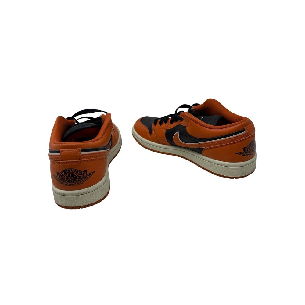 Nike Air Jordan 1 Low SE Sport Spice Black Orange Sneakers Women’s 7 - Picture 8 of 12